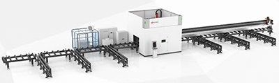 HG TECH Machine de découpe laser pour profilé de construction métallique copie